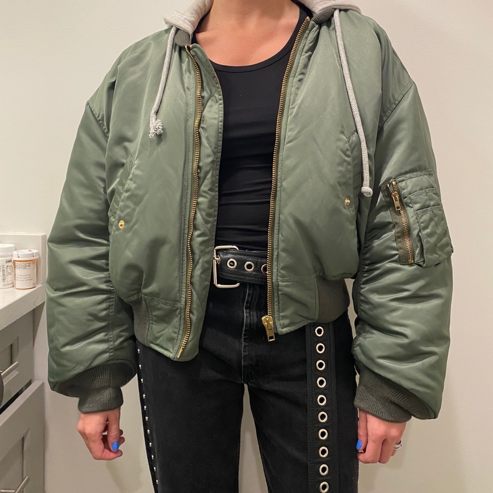 Vetements 2017 Khaki Bomber